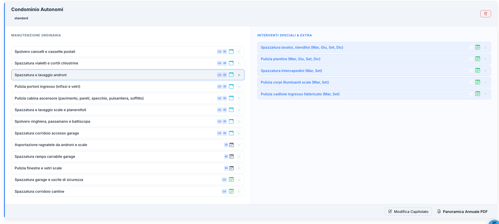 Assegnazione Ambienti